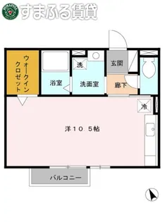 ネザーランド【201号室】の間取り