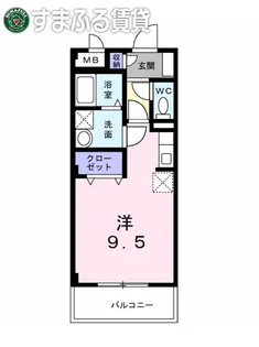 アビタシオン【3階】の間取り