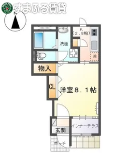 アデニウム【103号室】の間取り