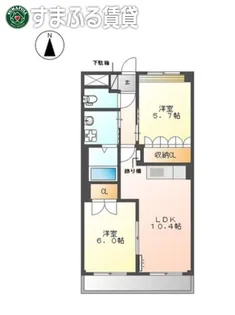 ベル ウッドⅠ【301号室】の間取り