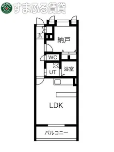 グランスイートアイ【102号室】の間取り
