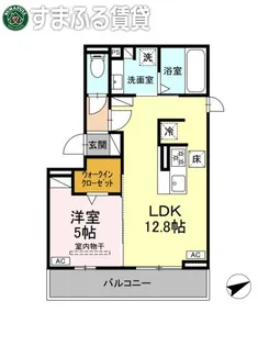 D-avance上六名Ⅱ【101号室】の間取り