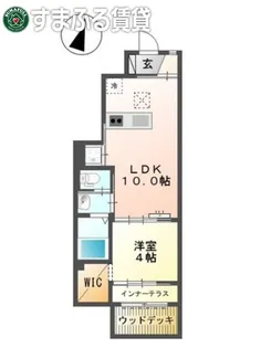 ディモーラ【101号室】の間取り