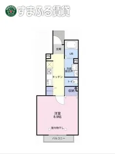 サープラスあおい【1階】の間取り