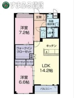 Sarai【101号室】の間取り