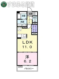 Forest Hills【2階】の間取り