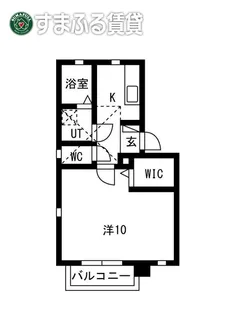 シャリテ【202号室】の間取り