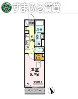 ETERNA【1階】の間取り