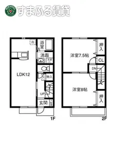 Prim rose【102号室】の間取り