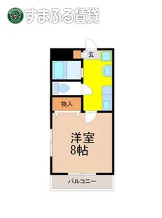 グリーンハイツ2【1階】の間取り