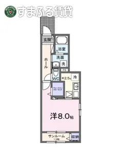 ルミエール 井竜【1階】の間取り