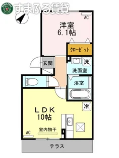 フォレスターパーク【1階】の間取り