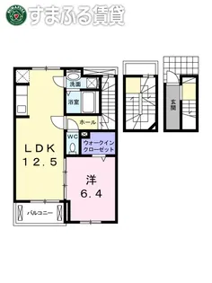 フラン サウス【302号室】の間取り