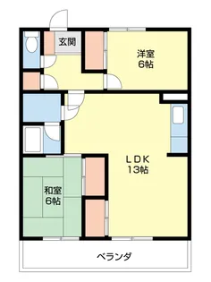 Nビル向陽館【3階】の間取り