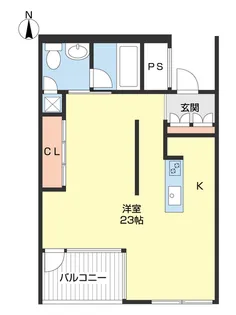Wajima十番丁【1003号室】の間取り