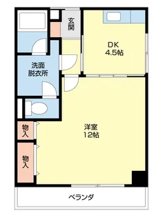 エル・カスティージョ・ワカヤマ【702号室】の間取り