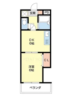 ロイヤルハイツ【305号室】の間取り