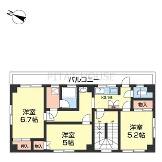 サンライフビル【301号室】の間取り