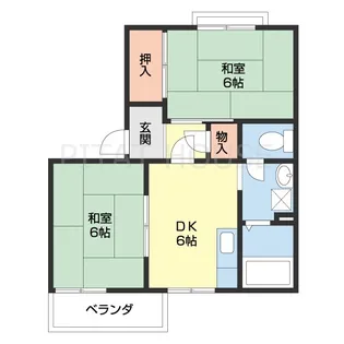タウニィ名草【1階】の間取り
