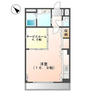 コンフォース21【303号室】の間取り