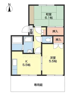 アメニティ太田【1階】の間取り