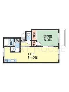 コープU2【202号室】の間取り