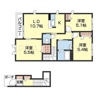 シャーメゾン華【2階】の間取り