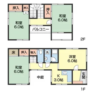 和歌山県和歌山市和歌浦東3丁目【一戸建】の間取り