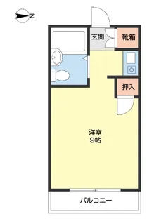 グランディールMK【303号室】の間取り