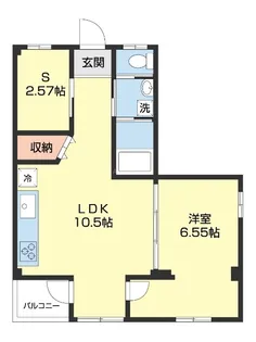 吉村マンション【201号室】の間取り