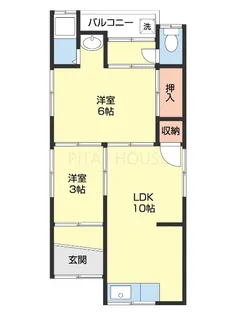 和歌山県和歌山市善明寺【一戸建】の間取り