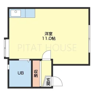 コスモ栄谷 210号【-号室】の間取り