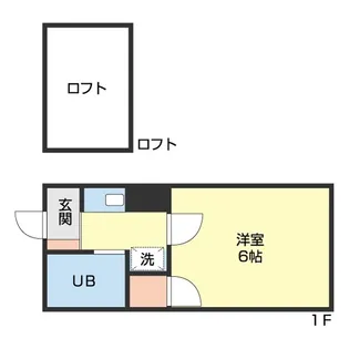 ローズハイツ【2階】の間取り