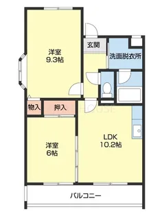 NN21【2階】の間取り
