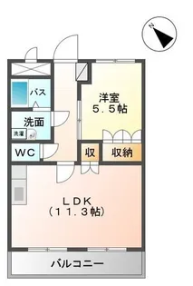 レジデンス21【202号室】の間取り