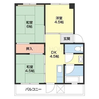 和歌山県和歌山市榎原【マンション】の間取り