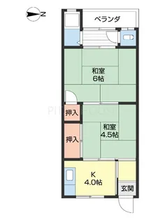 加茂マンション【111号室】の間取り