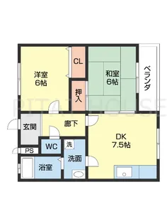 セントプレイス【2階】の間取り