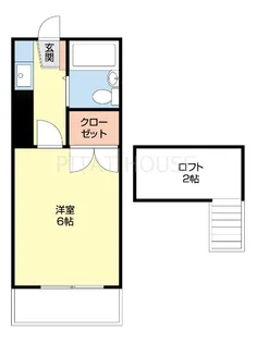 PiPiハウス有本【102号室】の間取り