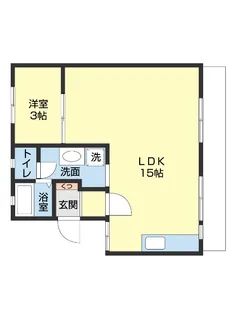 アベニュー楠見【202号室】の間取り