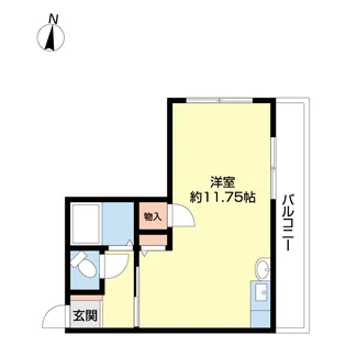 三喜マンション【301号室】の間取り