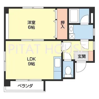 リブラ十番丁【506号室】の間取り