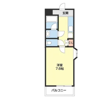 エタニティコートⅠ番館【205号室】の間取り