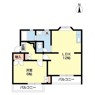 Will【402号室】の間取り