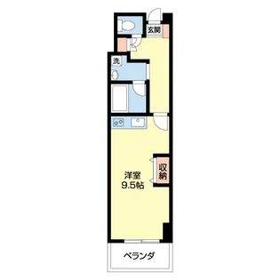 パンテオン【618号室】の間取り