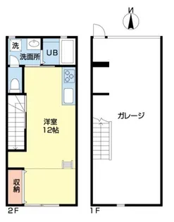ガレージハウス2023【29号室】の間取り