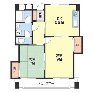 グレイスピア吹上【603号室】の間取り