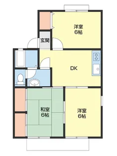セジュール・N【2階】の間取り