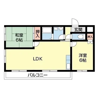 ハイムフューチャー【203号室】の間取り