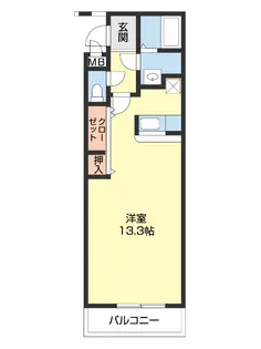 アーバンパレス中之島【201号室】の間取り